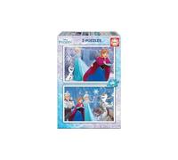 FROZEN JIGSAW PUZZLE SET - 2 X 48 PIECES GREAT GIFT FOR KIDS