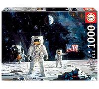 Educa - Genuine Puzzles, Puzzle 1,000 Pieces, First Man on The Moon, Robert MCCALL (18459)