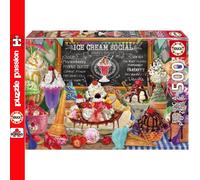 Educa - Puzzle 500 pieces for Adults | Ice Cream Shop. Dimensions: 48 x 34 cm | From 11 Years (20251)