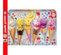 Educa ICE CREAMS 500pc Super Deluxe Jigsaw Puzzle food & drink 20289