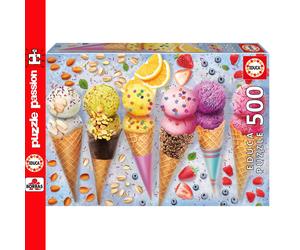 Educa ICE CREAMS 500pc Super Deluxe Jigsaw Puzzle food & drink 20289