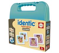 Educa - Identic Capybaras Educational Memory Game for Babies | Find Pairs | Develops Visual Perception, Attention and Memory. Ages 3+ (20608)