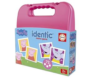 Educa - Identic Peppa Pig Educational Memory Game for Babies. Find the Couples and Train Basic Skills such as Visual Acuuity, Attention and Memory. From 3 Years Old (20220)