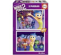 Educa Inside Out 2 100 Piece Cardboard Jigsaw Puzzle Fun for Double Game Girls and Boys from 6 7 8 Years (20100), Varié