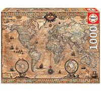 Educa KD Toys Borras 15159 "Antique World Map Puzzle (1000-Piece)