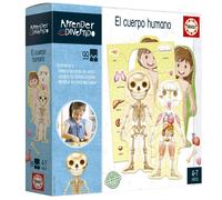Educa - Learning Learning is Fun the Human Body, Educational Game for Children, from 4 years, Colour, Assorted Model (18701)