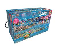Educa Borras 24000 Pieces Vida El Mayor Wooden Puzzle Multicolor