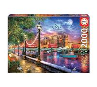 Educa Londres Al Atardecer Wooden Puzzle 2000 Pieces