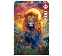 Educa Majestic Gaze Of The Lion Puzzle 500 Pieces