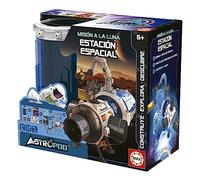 Educa - Mission to the Moon - Space Station, built and plays by connecting multiple capsules to enlarge the space station; with more than 31 pieces; recommended for ages 6 and up