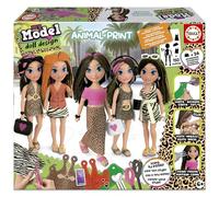 Educa My Model Design Animal Print Doll Multicolor