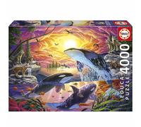 Educa Orcas And Wolves Puzzle 4000 Pieces
