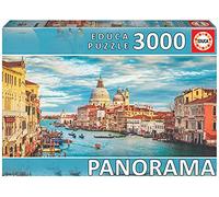 Educa - Panorama Series Grand Canal of Venice Panoramic Puzzle 3000 Pieces Ref. 19053