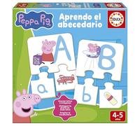 Educa - Peppa Pig Letters Game | Alphabet Puzzle for Children | Educational Game from 4 years old (15652)