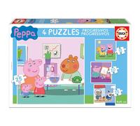 Educa Peppa Pig Progressive 12-20- 25-25 Pieces