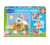 Educa Peppa Pig Progressives 12-16-puzzle 20-25 Pieces