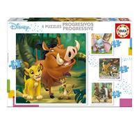 Educa Progre Animals Dumbo+bambi+lion King Puzzle