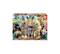 Educa Puzzle 1000 Pieces Class Photo 15517 Animals