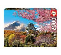 Educa Puzzle 2000 Castle Of Osaka Japan
