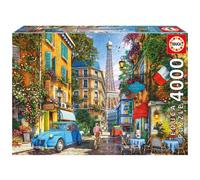 Educa Puzzle 4000 Streets Of Paris Multicolor Kids