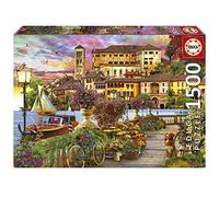 Educa - 1500 piece jigsaw puzzle for adults | Italian walk Measures: 85 x 60 cm Includes Fix Puzzle Tail for hanging Once the assembly is complete. + 14 years (19562)