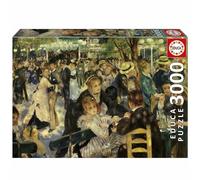 Educa Dance At The Moulin Galette By Pierre-auguste Renoir Puzzle 3000 Pieces Multicolor