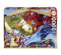 Educa - Sant Jordi 1000 Piece Jigsaw Puzzle, Lily Brick | Urban Art Puzzle | Size 68x48cm | Includes Glue Fix | Adult 14+ (19926)