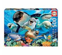 Educa Selfie Bajo El Agua Wooden Puzzle 500 Pieces