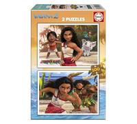 Educa - Set of 2 puzzles for children with 100 pieces | Vaiana 2. From 6 years (20103)
