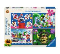 Puzzle 2D 4X100 Pcs Super Mario Ravensburger