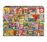 Educa The Corner Of Kitsch Notebooks Puzzle 1500 Pieces