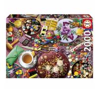 Educa Borrás – Premium 2000 Piece Jigsaw Puzzle – The Sewing Table – 96 x 68 cm Ages 14+ (20263)