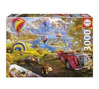 Educa The Valley Of The Hot Air Balloons Puzzle 3000 Pieces