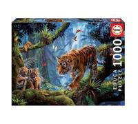 Educa Tigres En El Árbol Wooden Puzzle 1000 Pieces