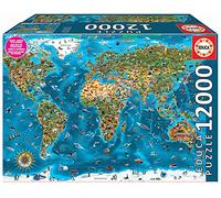 Educa XXL Wonders of The World. 12000 Piece Jigsaw Puzzle. Ref. 19057