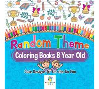 Educando Kids Random Theme Coloring Books 8 Year Old Cute Designs for On-the-Go Educando Kids Multicolor