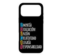 Educar - Bilingual Spanish Teacher Case for iPhone 17 Pro Max