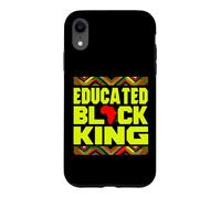 Educated Black King African Pride Empowerment Graphic Case for iPhone XR