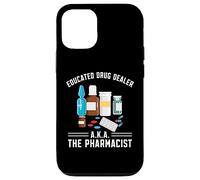 Educated Drug Dealer AKA The Pharmacist Funny Pharmacy Tech Case for iPhone 12/12 Pro
