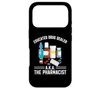 Educated Drug Dealer AKA The Pharmacist Funny Pharmacy Tech Case for iPhone 17 Pro