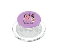 Educated Melanated Gemini Girl Black June May Astrology Cool PopSockets PopGrip for MagSafe