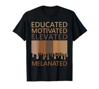 Educated Motivated Elevated Melanated T-Shirt