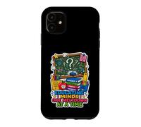 Educating Minds One Meltdown At A Time Funny Teacher Case for iPhone 11