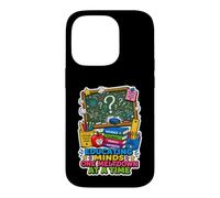 Educating Minds One Meltdown At A Time Funny Teacher Case for iPhone 14 Pro