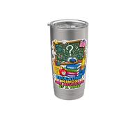 Educating Minds One Meltdown At A Time Funny Teacher Stainless Steel Insulated Tumbler
