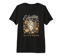 Educating The Little Monsters Heart and Nature Premium T-Shirt