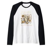 Educating The Little Monsters Heart and Nature Raglan Baseball Tee