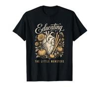 Educating The Little Monsters Heart and Nature Value Graphic T-Shirt