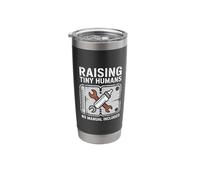 Educating Tiny People, No Manual Included, Father for Father's Day Stainless Steel Insulated Tumbler