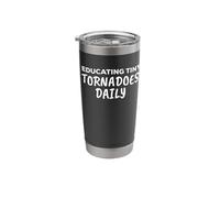 Educating Tiny Tornadoes Daily. Stainless Steel Insulated Tumbler